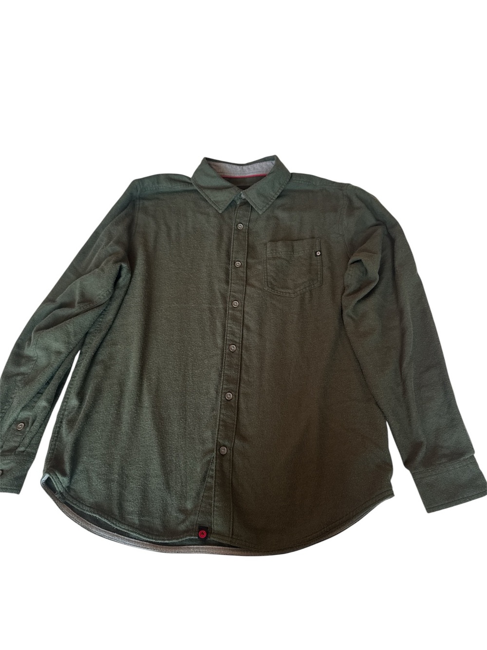 Marmont Olive Green Flannel Shirt